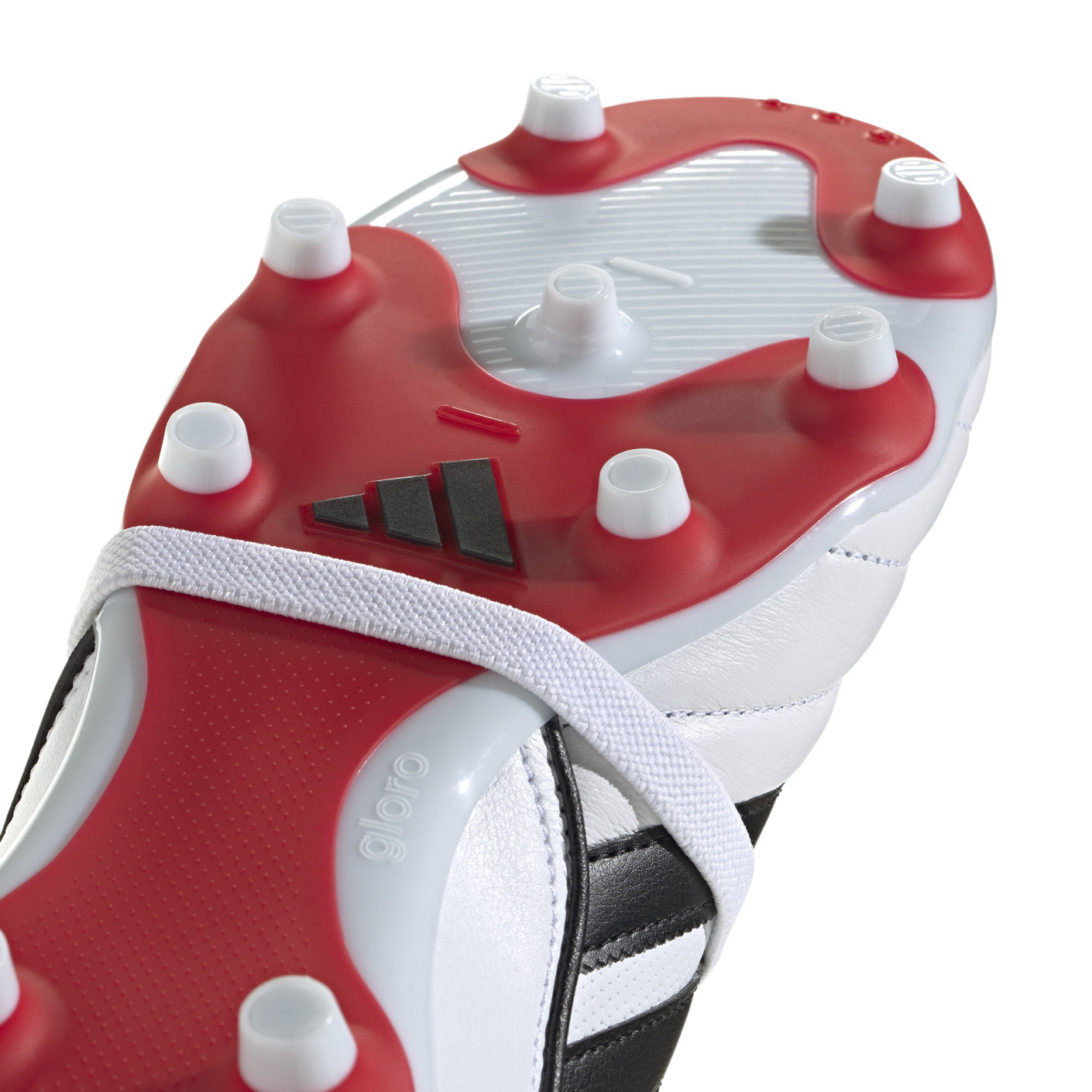 Adidas Copa Gloro 2 Gras Voetbalschoenen (FG) Wit Zwart Rood
