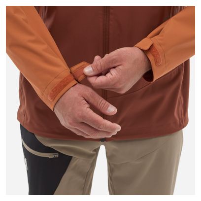Veste Imperméable Millet Fitz Roy Marron Homme