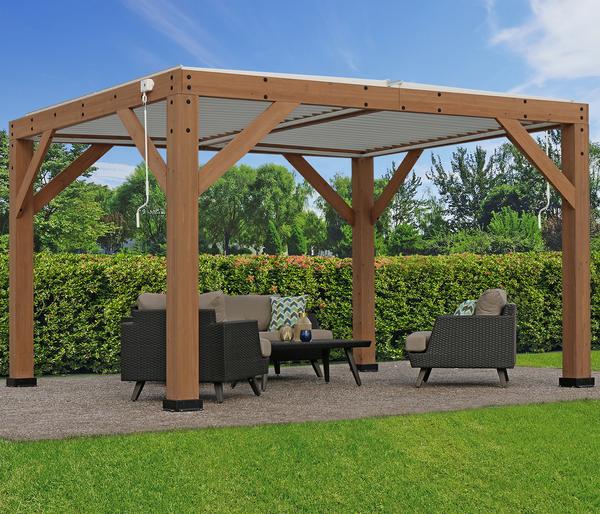 Westmann Zedernholz-Pavillon Karl, mit