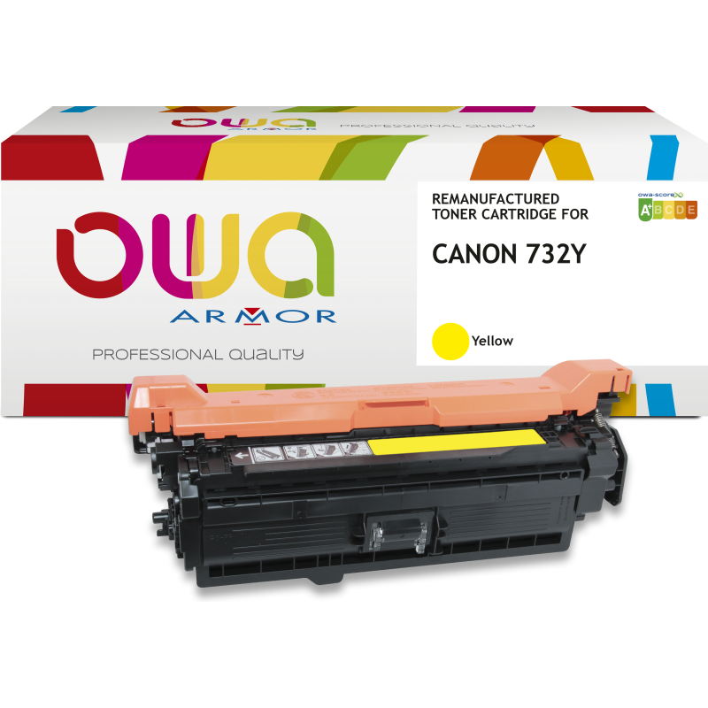 Toner remanufacturé OWA - standard - pour CANON 732C