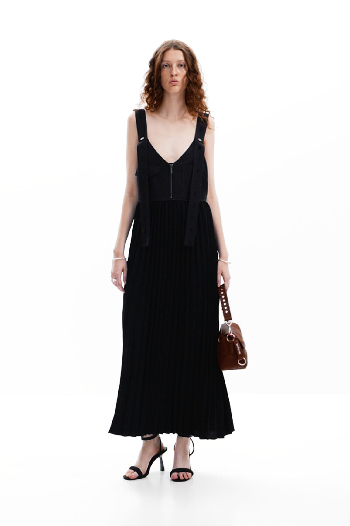 Vestido maxi híbrido