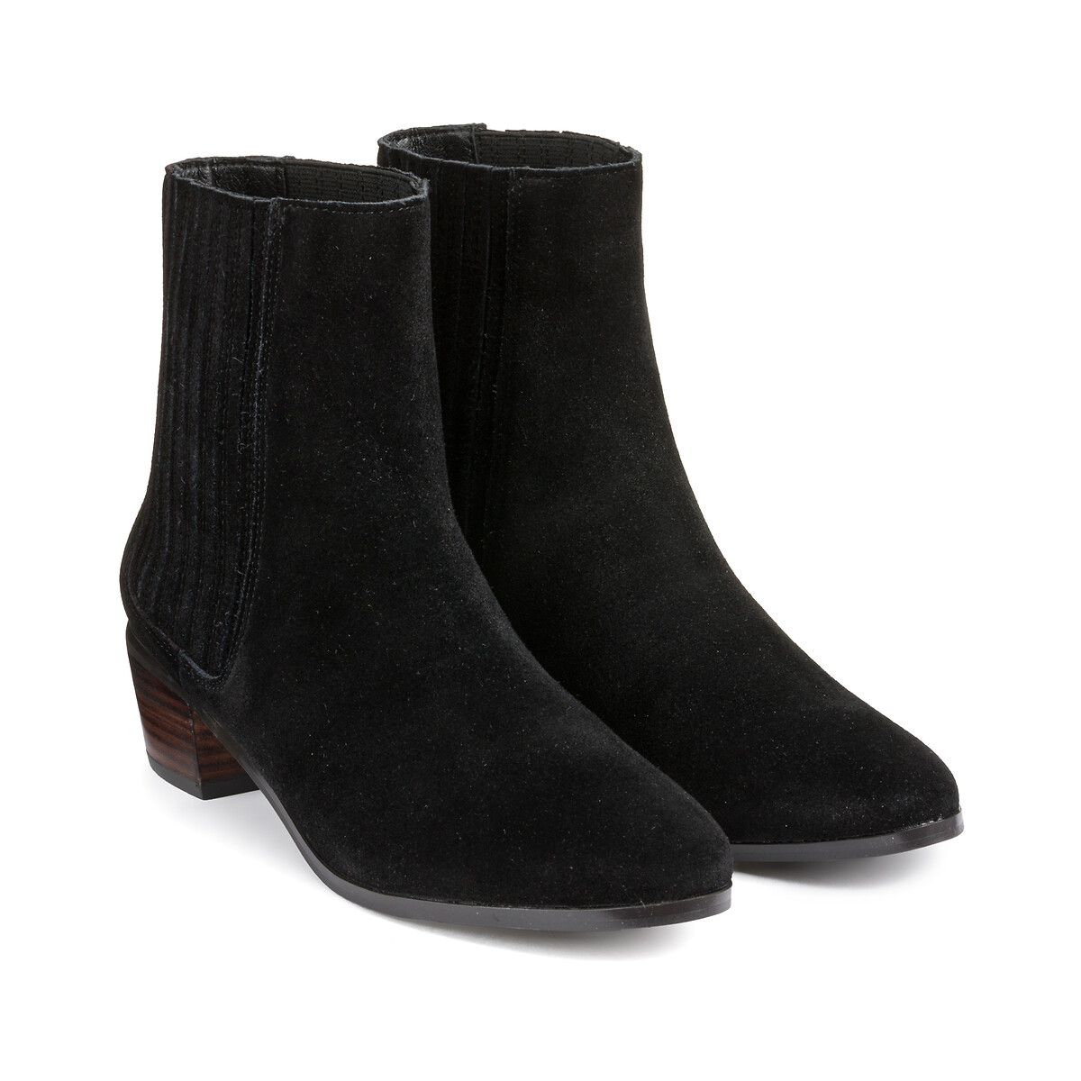COLEÇÕES LA REDOUTE<br>Botas Santiag em camurça