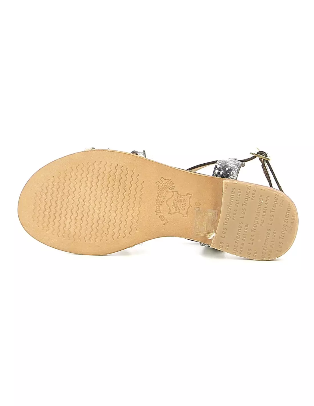 LES TROPEZIENNES HARRY - Sandales & nu-pieds Blancmulti
