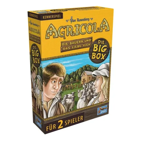 Asmodee Lookout Spiele Agricola Die Bauern und das liebe Vieh Big Box (Für 2 Spieler)