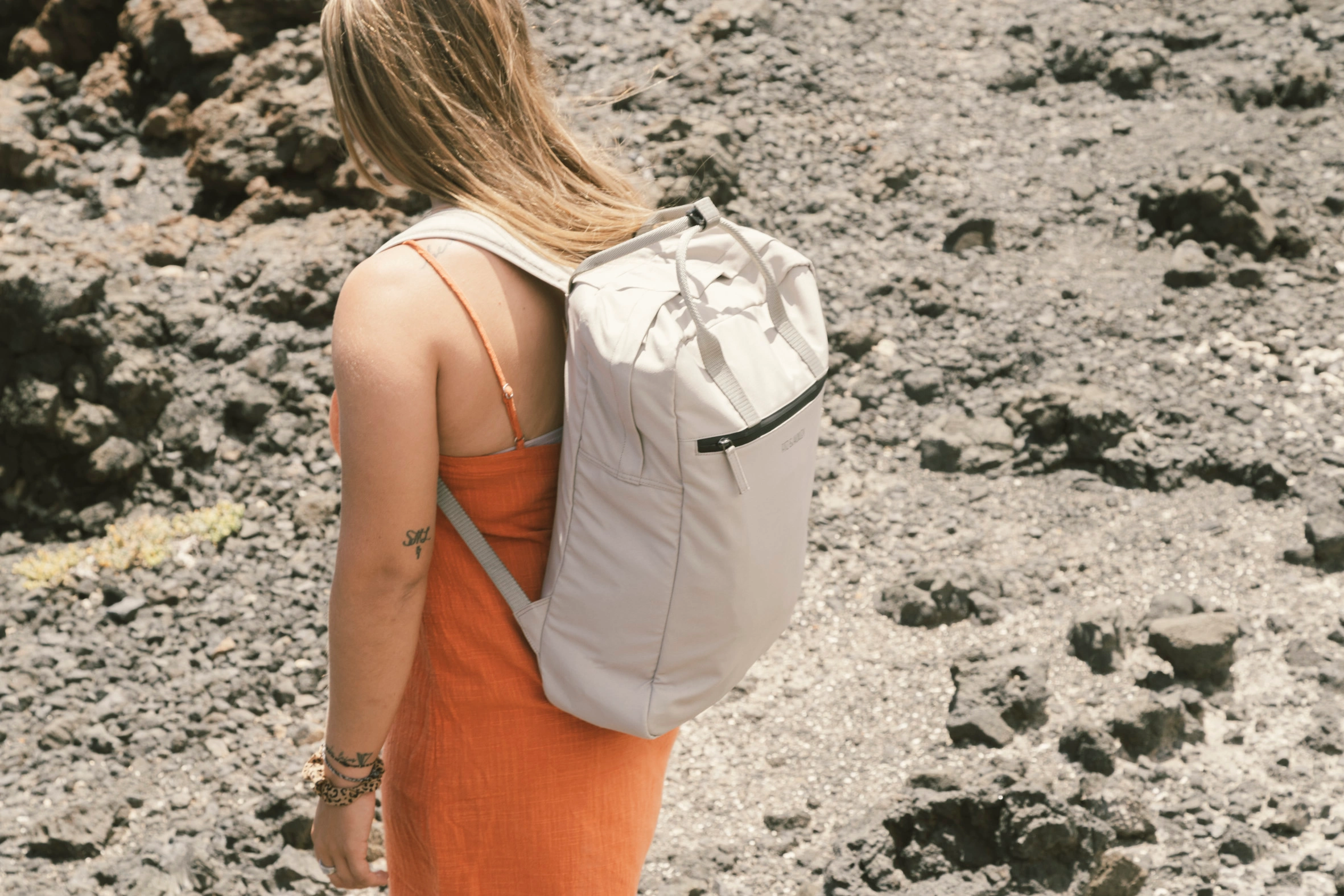 Fitz & Huxley Rucksack OCEAN 17l, hellgrau
