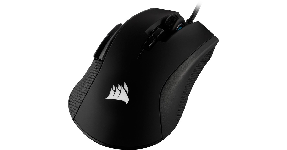 CorsairIronclaw RGB Gaming Mouse  (Zwart, 18.000 dpi, RGB leds)