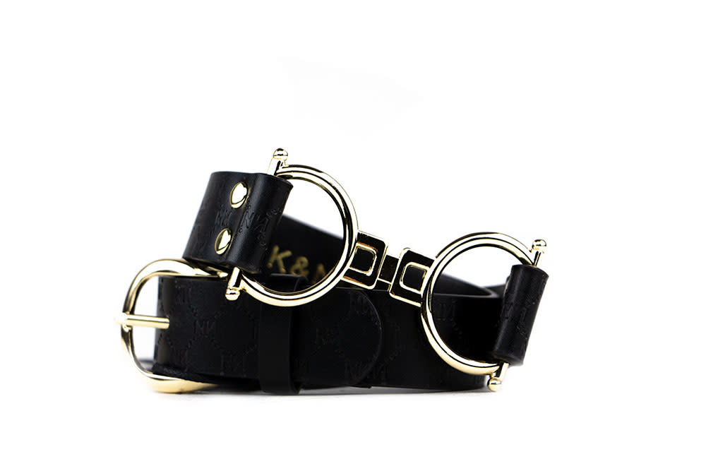 Nik & Nik Riem Zwart Nomi Waist Belt