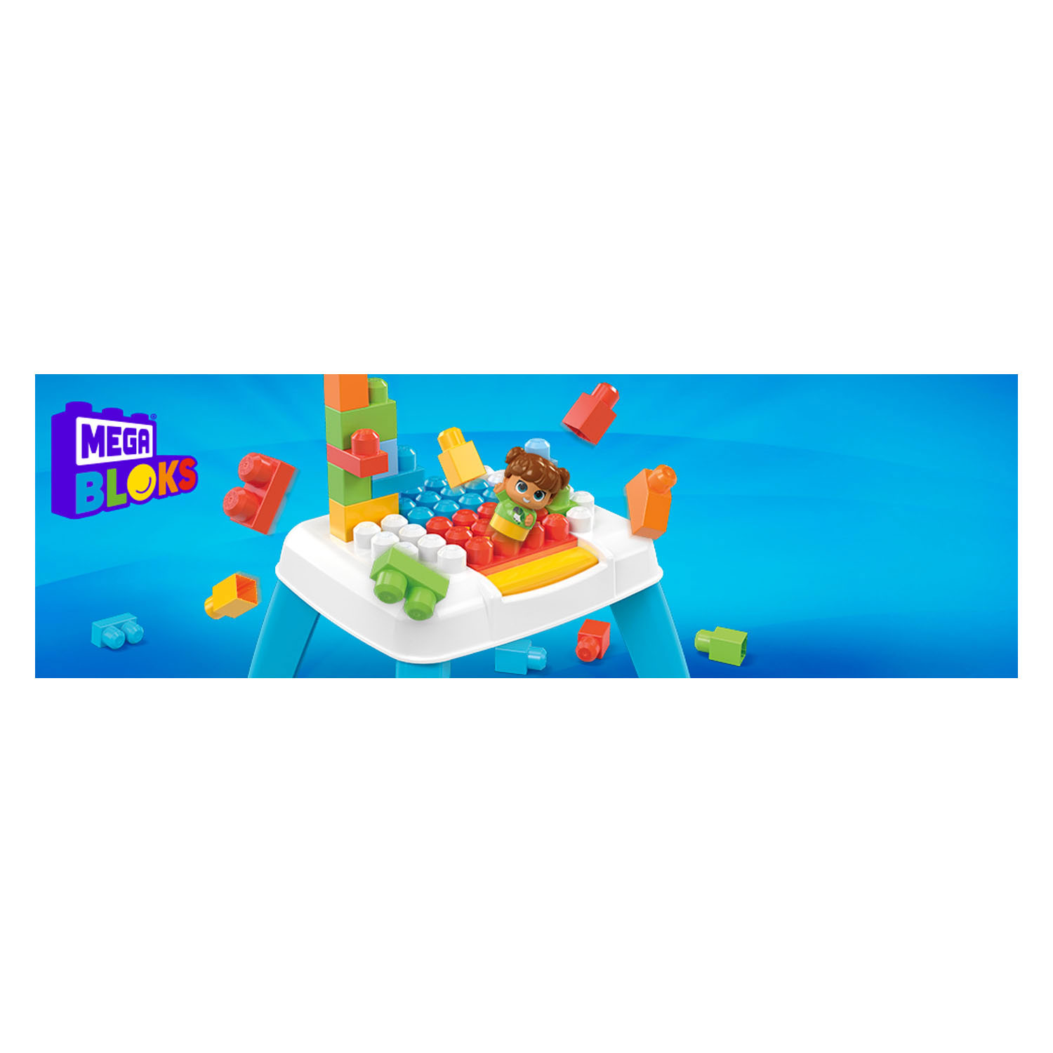 Mega Bloks - Build 'N Tumble Bouw Tafel