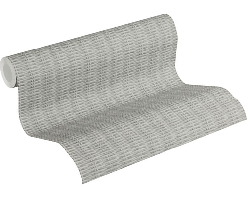 Vliesbehang 37393-2 New Walls rotan grijs