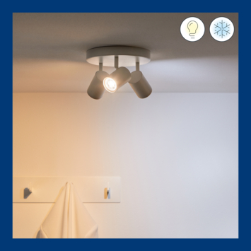 WiZ Connected LED spot GU10 50W koel tot warmwit licht dimbaar