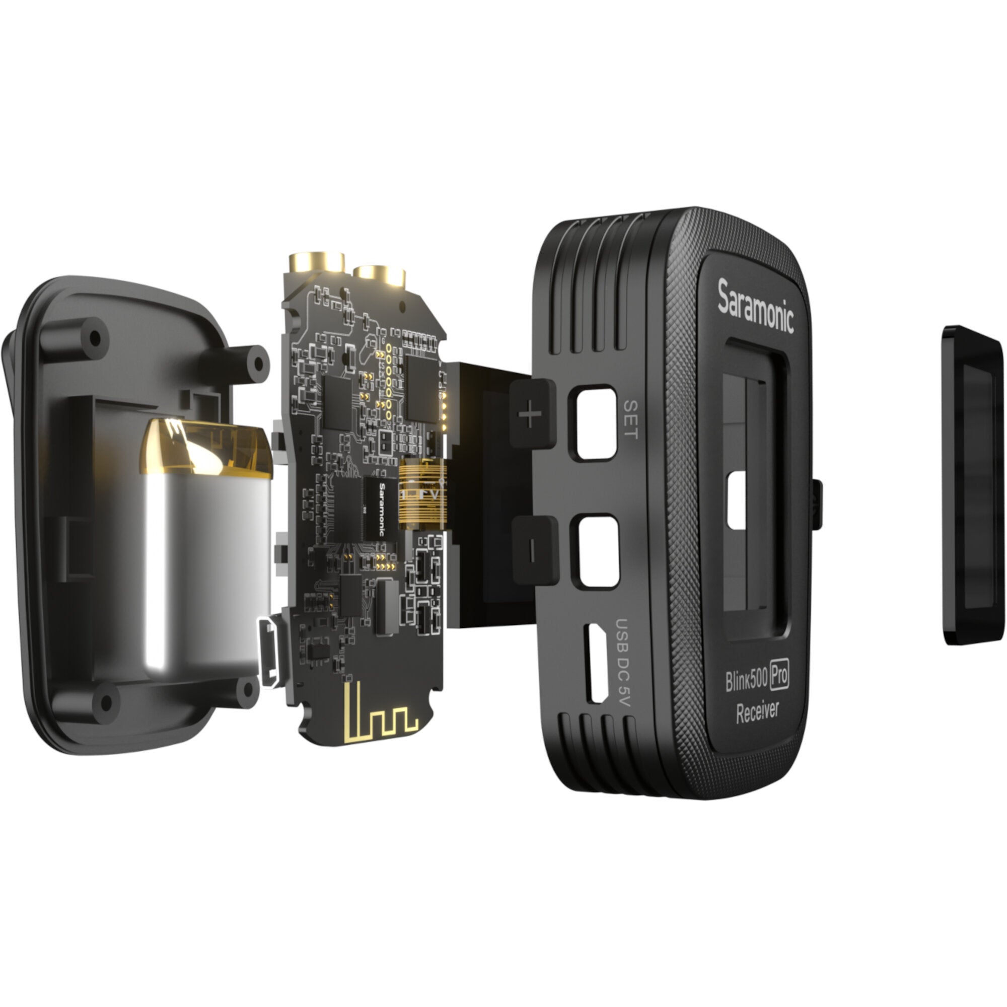 Saramonic Blink500 Pro B5 draadloze dasspeldmicrofoon met usb-C