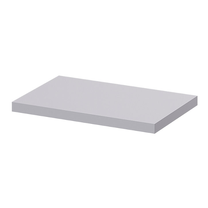 Tablette murale Form Rigga argent 30 cm