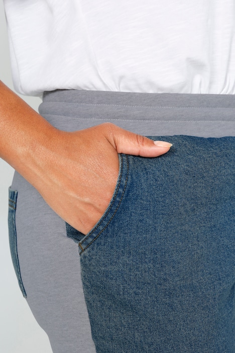 Joggpants, Slim Fit, Jersey-Rückseite, Elastikbund