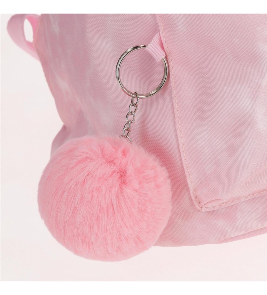 Pepe Jeans Mochila Holi dos compartimentos rosa