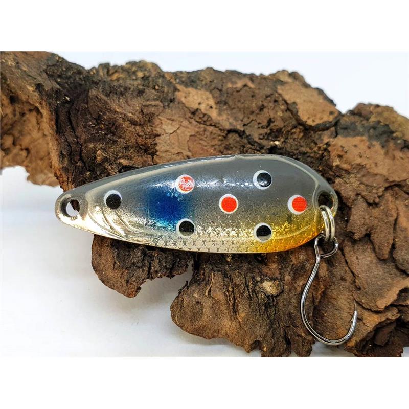 Cuiller Ondulante Pyrénées Leurres & Co Spoonfish - Gris
