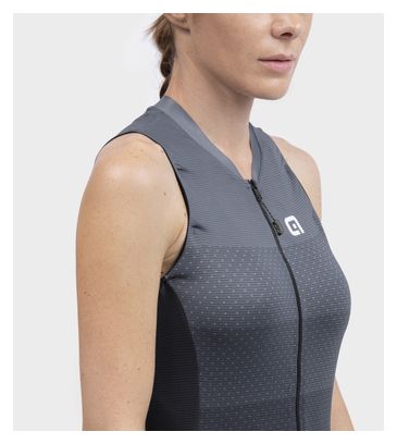 Maillot Sans Manches Femme Alé Level Gris