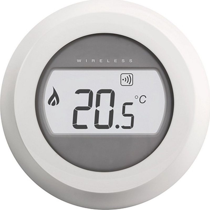 Honeywell Round - Draadloze Thermostaat - Wit - Kunststof
