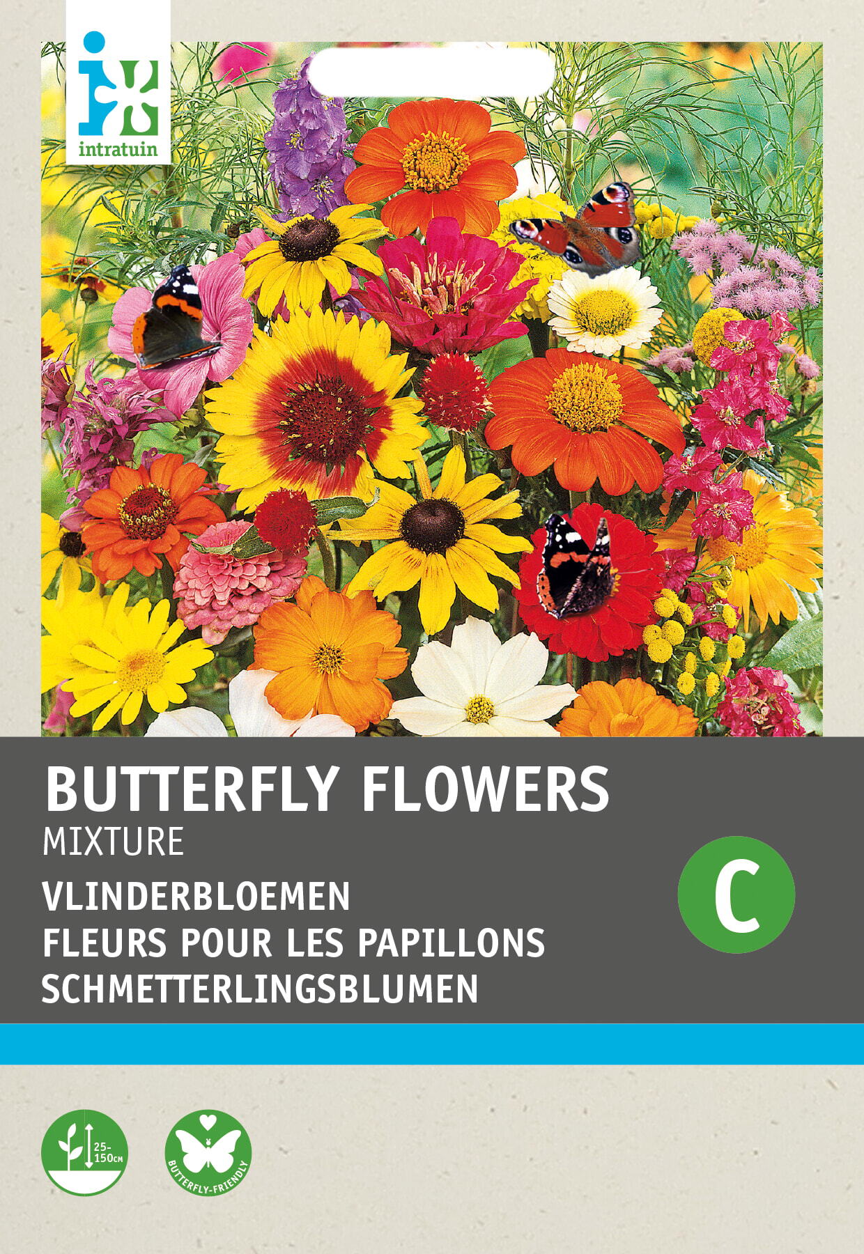 Intratuin bloemenzaad Bloemenmengsel voor vlinders