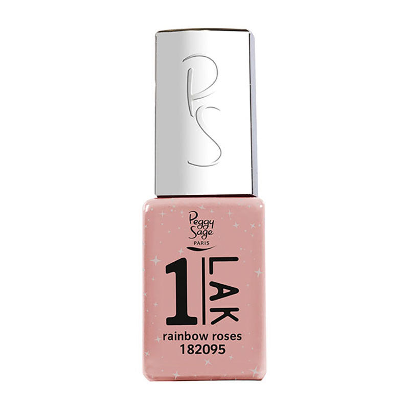 1-LAK vernis semi-permanent 3 en 1 Rainbow Roses