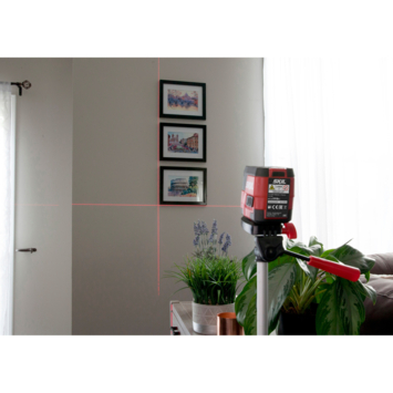 SKIL kruislijnlaser 15m 1910AA Li-ion accu – incl. USB lader en klem
