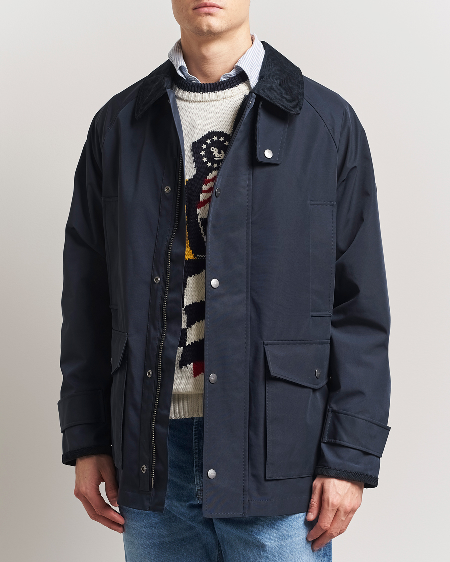 GANT Spring Decker Jacket Evening Blue