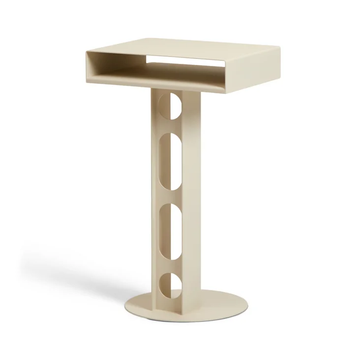 Pedestal - Sidekick Table, moosgrün