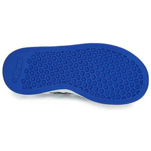 Adidas Sportswear - GRAND COURT SPIDER-MAN EL K - Blanc / Bleu