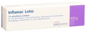 INFLAMAC Lotio 1%, 100 g