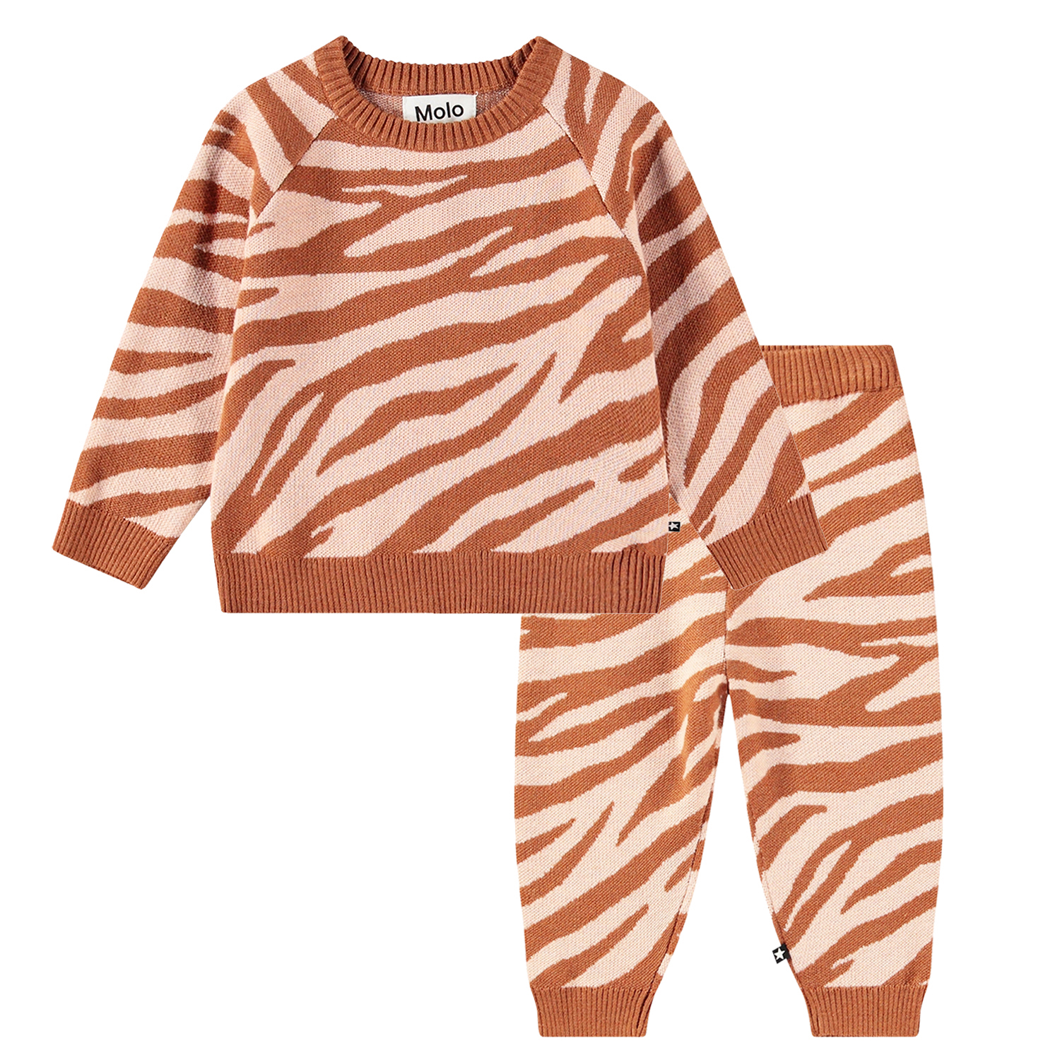 Gilby Set - Baby Zebra Knit