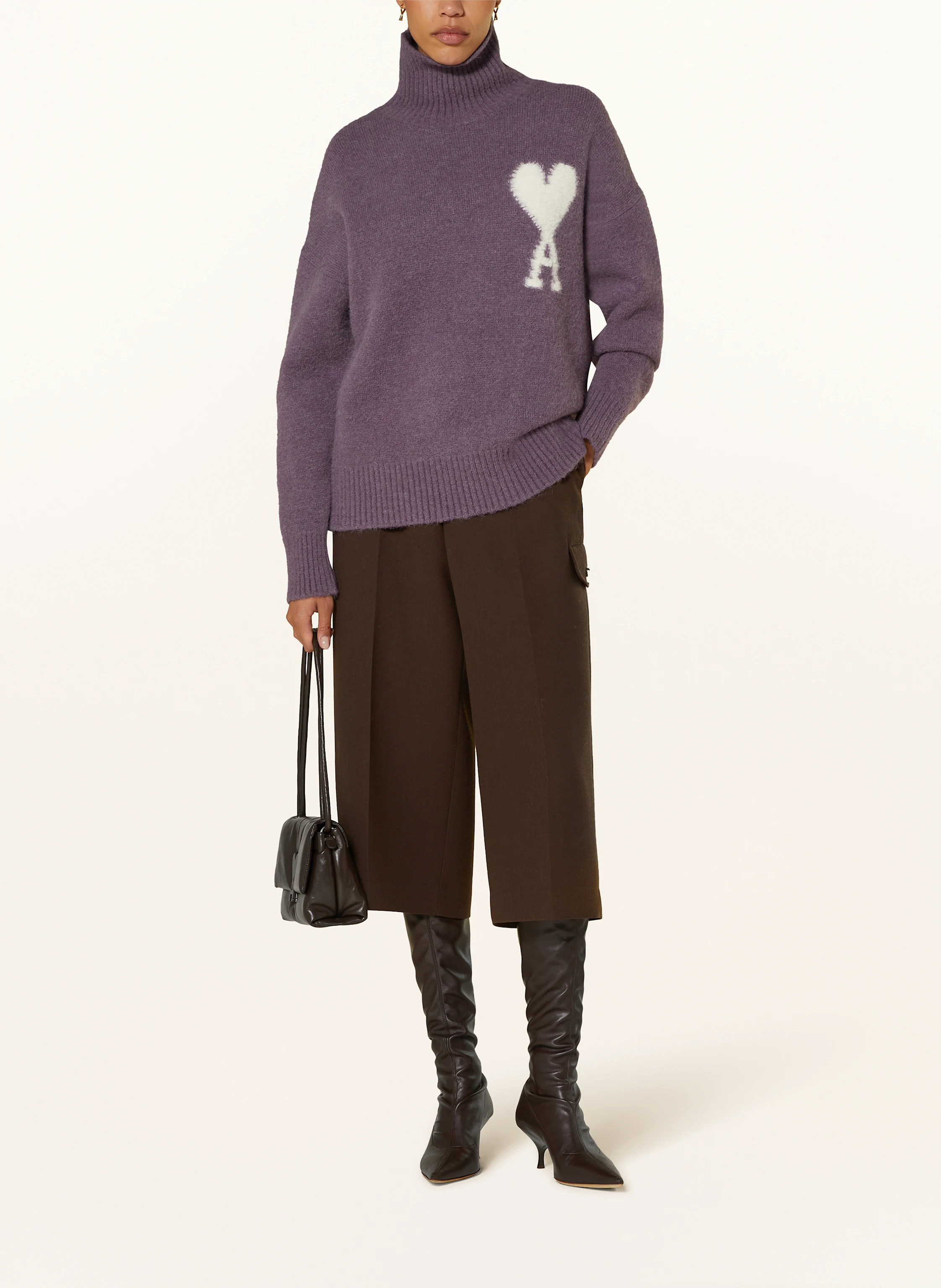 AMI PARIS Alpaka-Pullover