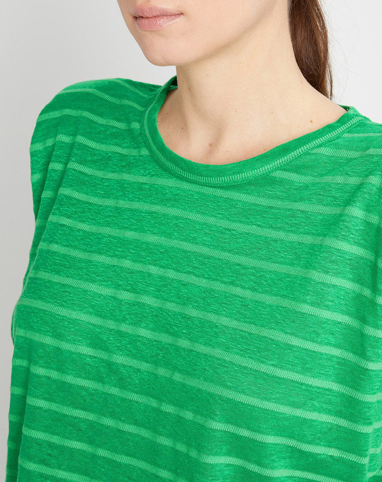 Cashmere Tribu Top en Lin & Coton Lin Coco impérial
