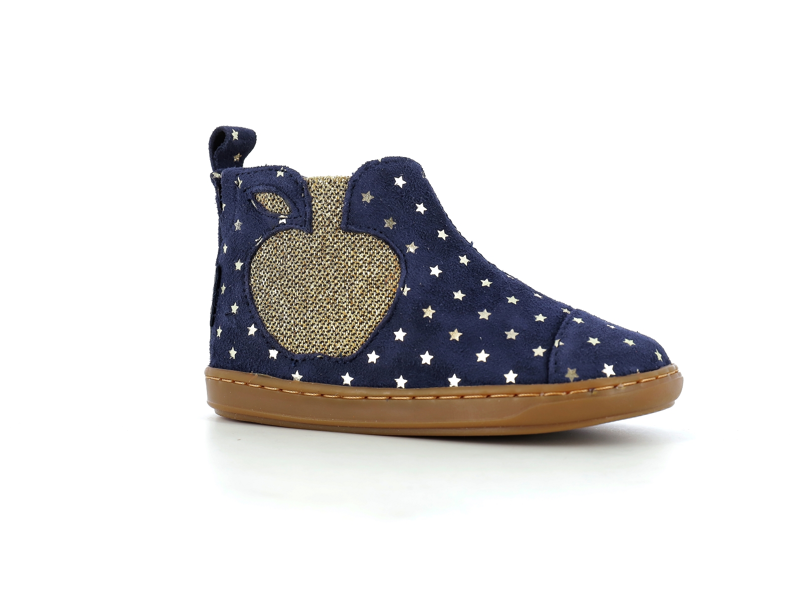 Shoopom-BOUBA  APPLE Cuir Marine