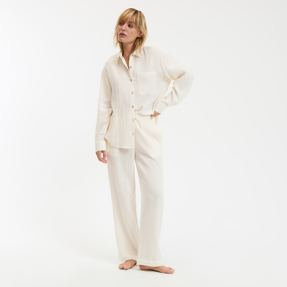 COLEÇÕES LA REDOUTE<br>Pijamas em tetra