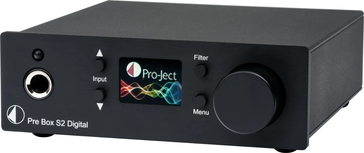 Pro-Ject Pre Box S2 Digital Noir Préamplis hi-fi