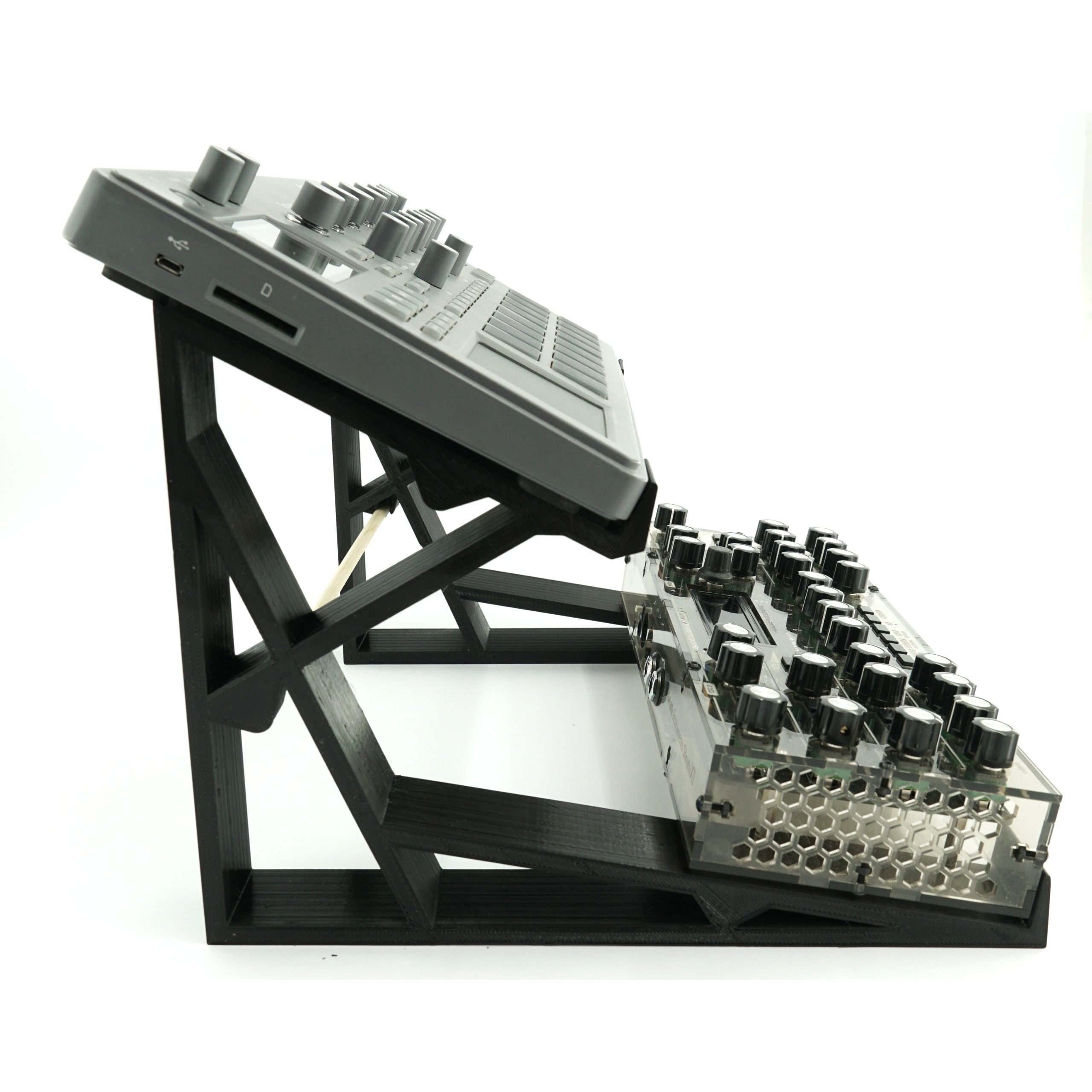 Coverup double MAX statief voor twee stuks desktop gear