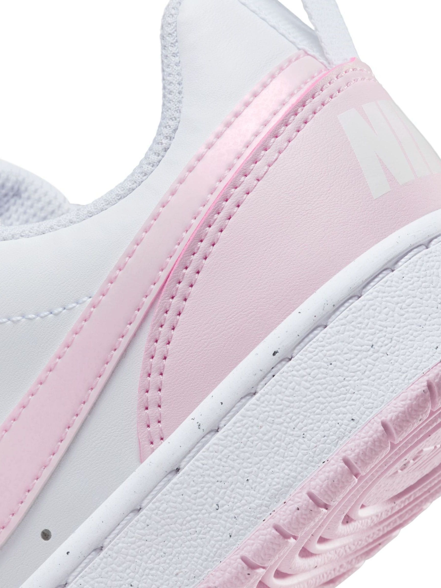 Wit/roze - Nike Youth Court Borough Low Recraft sneakers