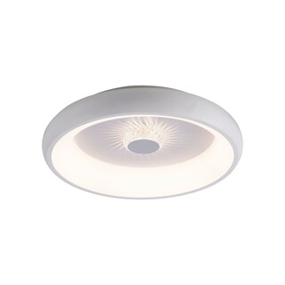 JUST LIGHT LED Deckenlampe VERTIGO 46 cm weiß