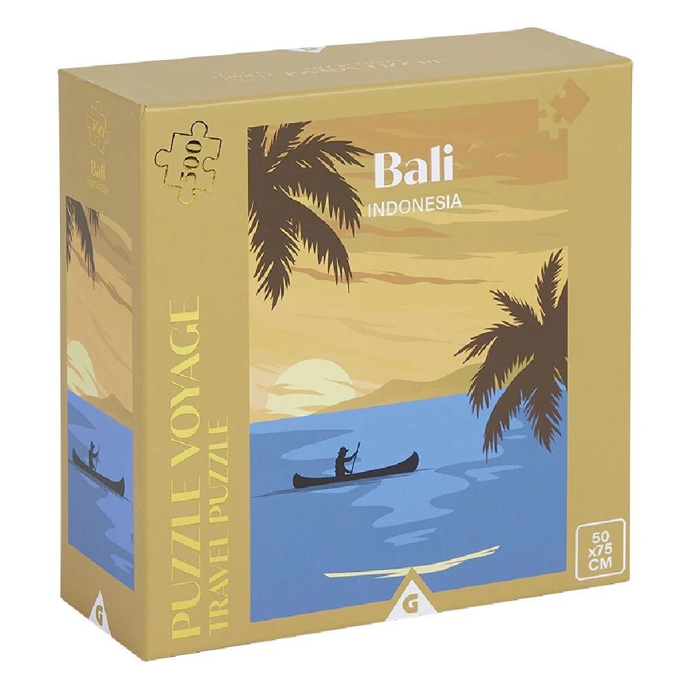 Puzzle voyage Bali Indonesia 500 pièces 50x70cm