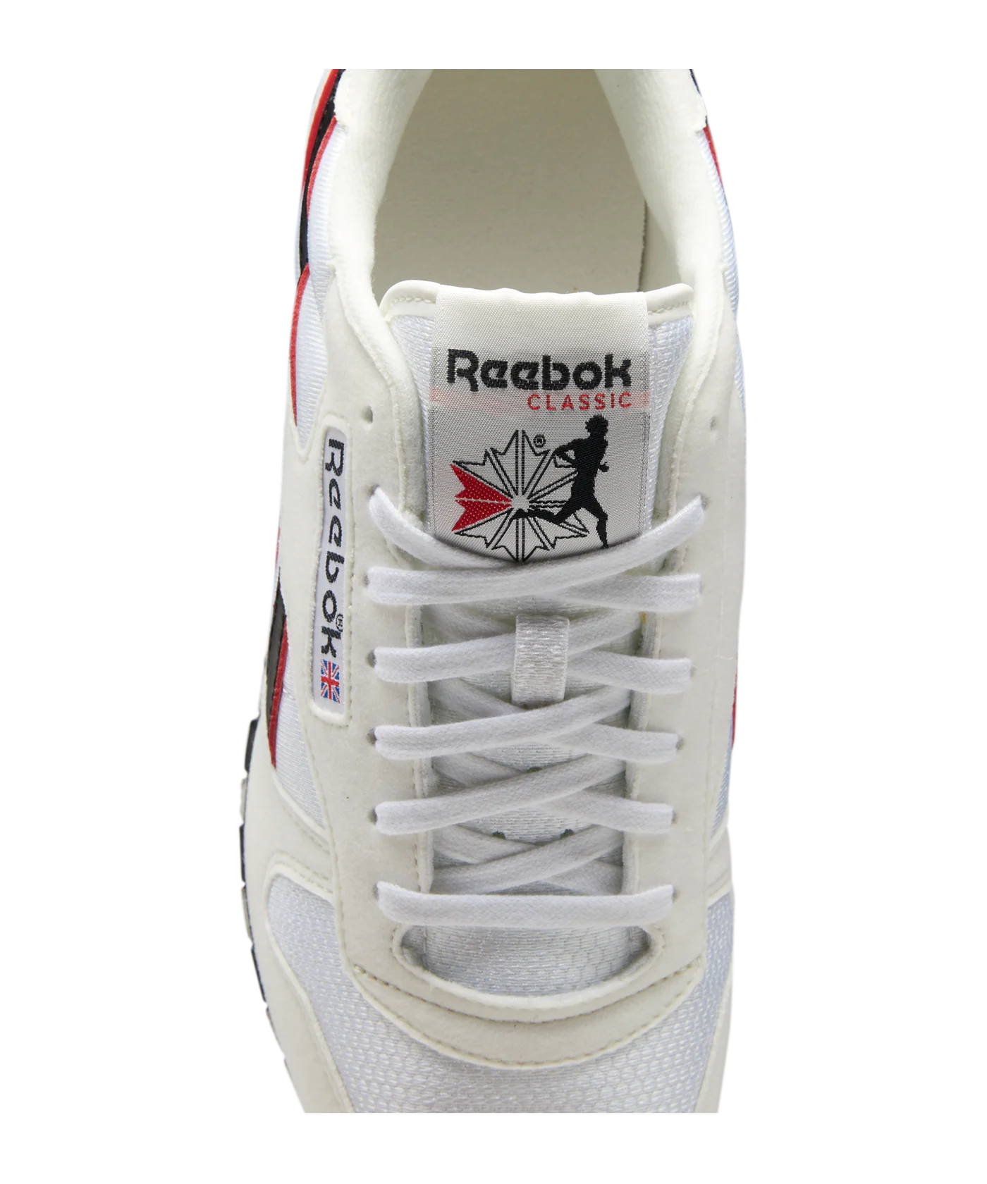 Reebok Classic Leather Weiss Blau Rot