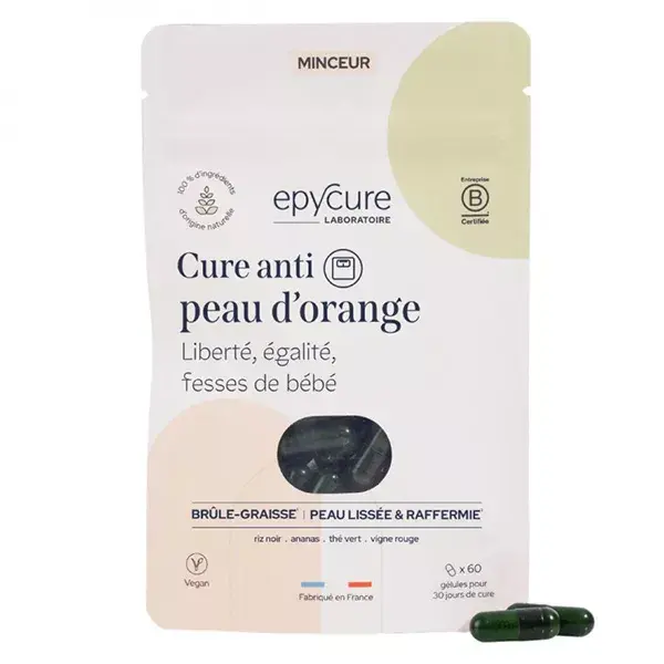 Tratamento Anticelulite Epycure Slimming: Recupere a firmeza da sua pele - 60 cápsulas