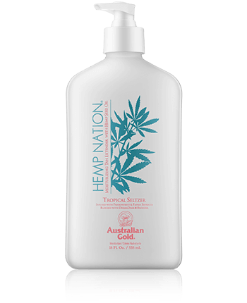 Australian Gold Hemp Nation Tropical Seltzer Moisturizing Tan Extender 535ml