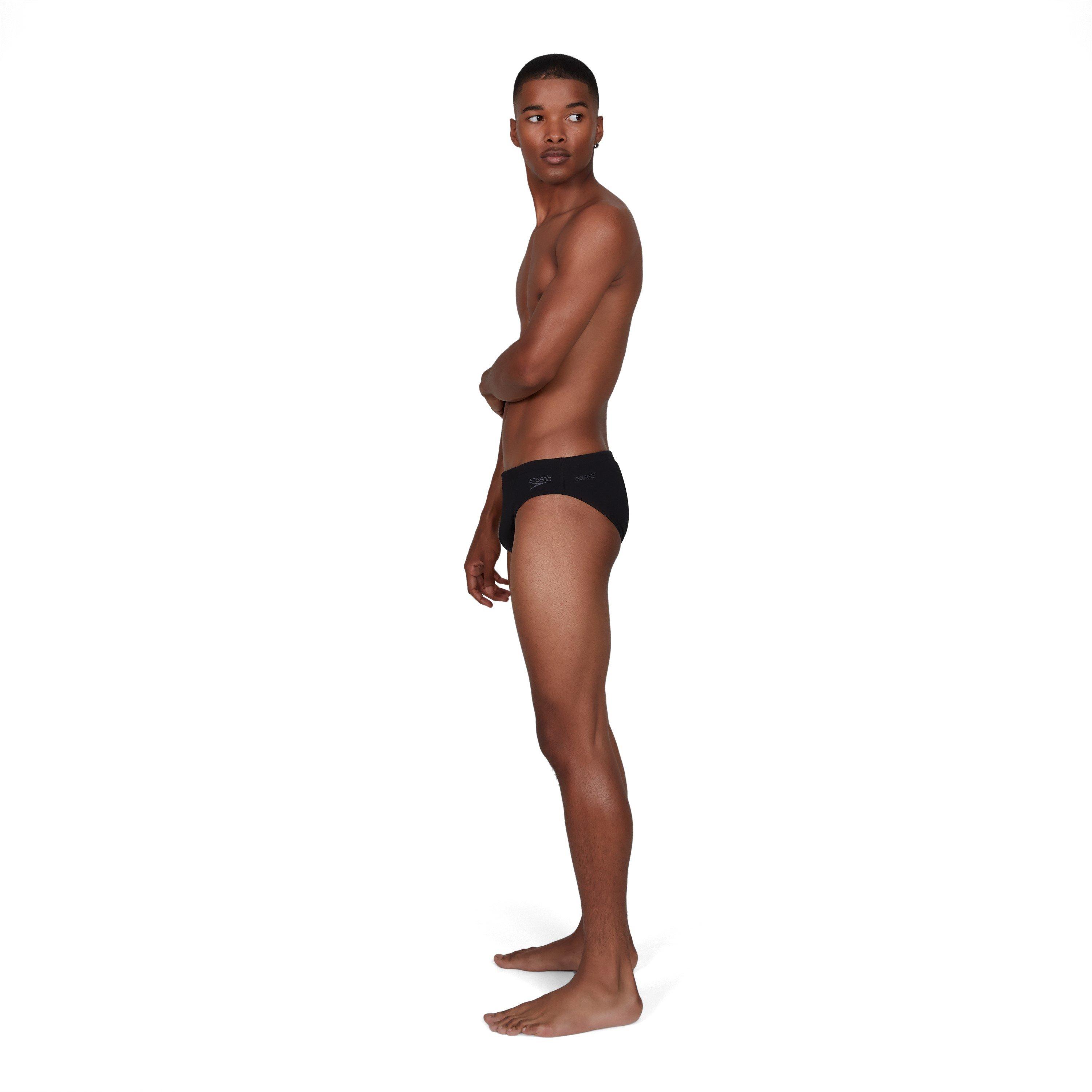 Speedo Essentials Endurance  7cm Brief Black Mens