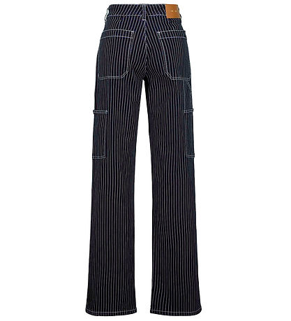 Sofie Schnoor Mädchen Jeans - Dark Blue Gestreift