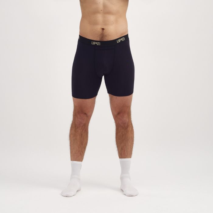 Lipati Herre Undertøj og basislag Sunrise Boxer 2-Pack Sort