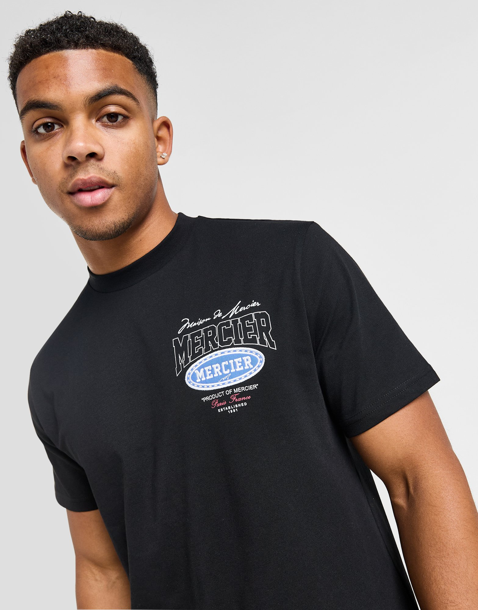 MERCIER T-shirt Multi Tour Homme