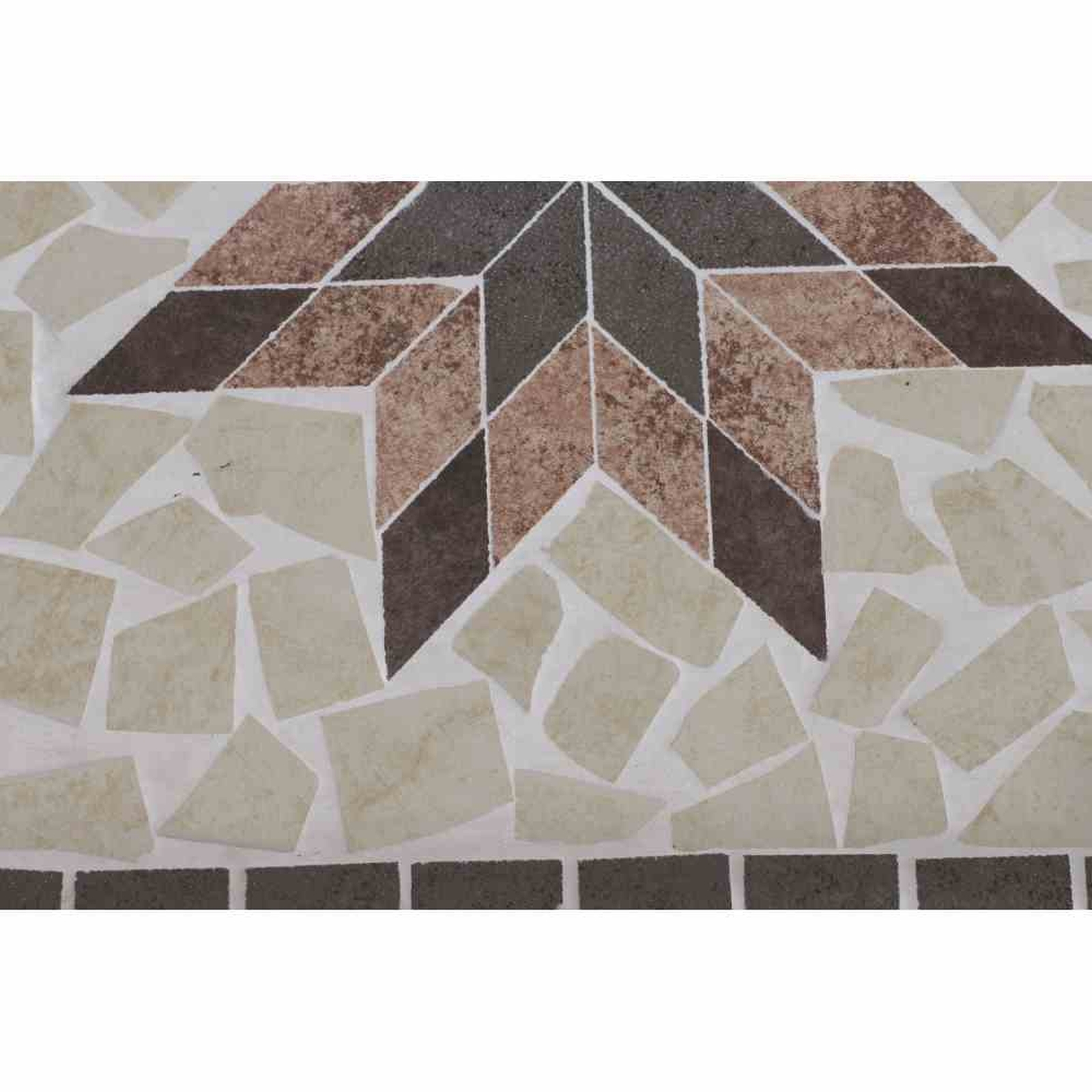 Serviertisch STELLA - schwarz - Mosaik