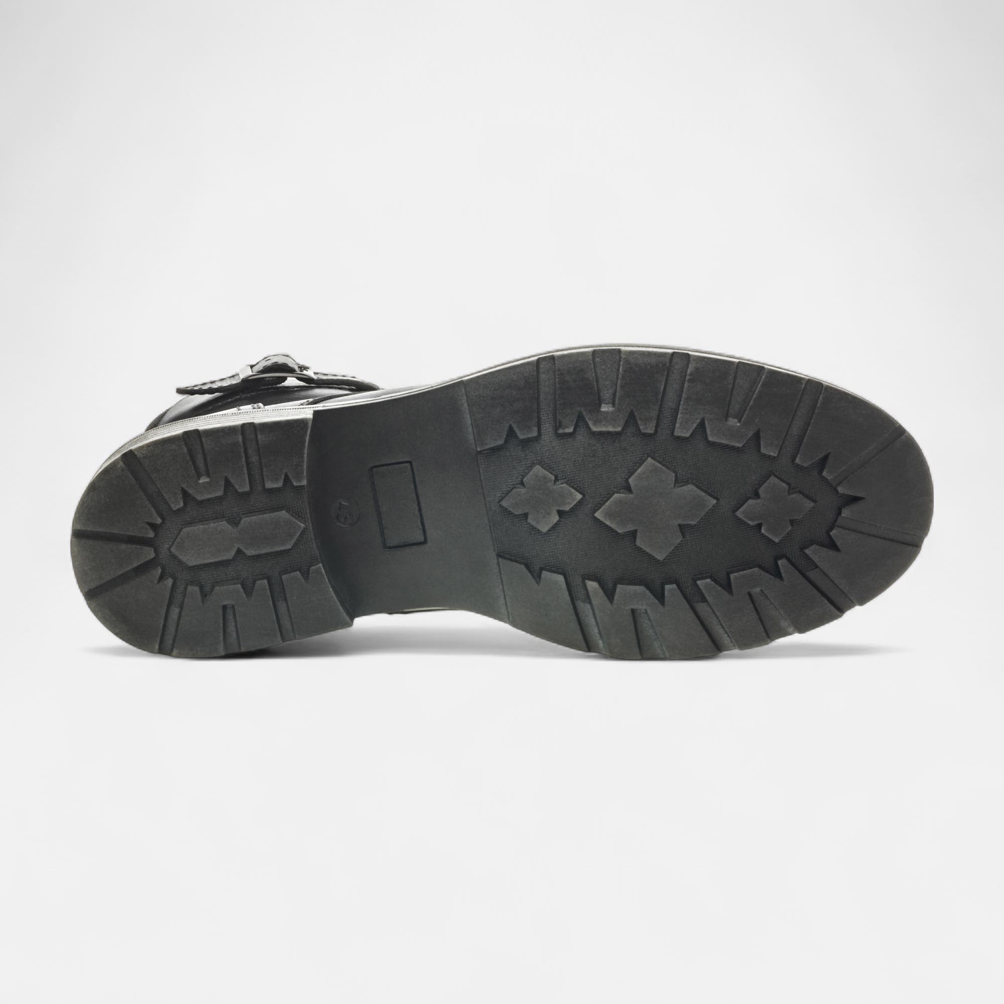Bottines Homme en cuir noir