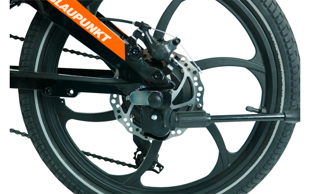 Blaupunkt Fiene faltbares E-Bike orange 20 Zoll 250W