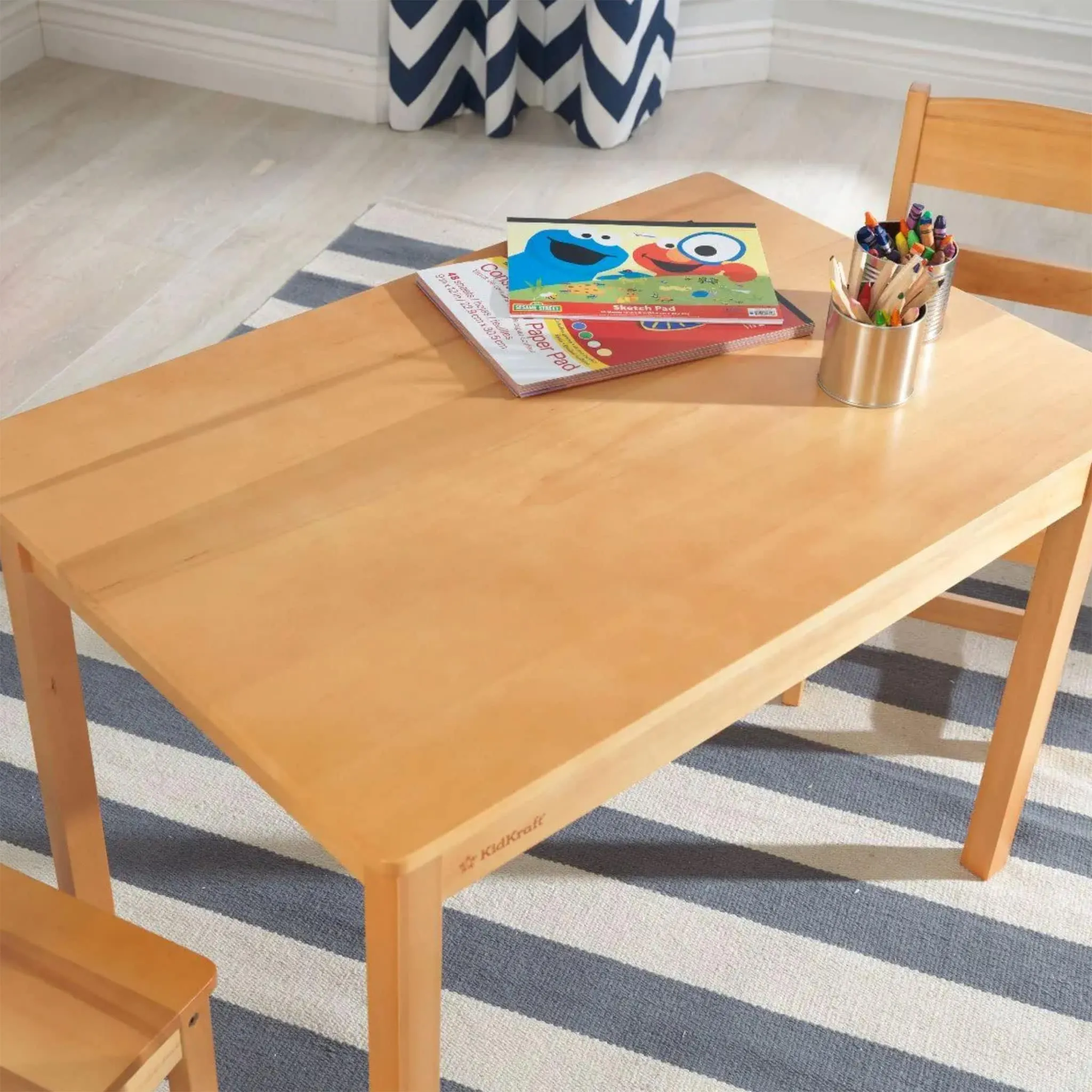 KidKraft Table et 2 Chaises pour Enfant - Naturel