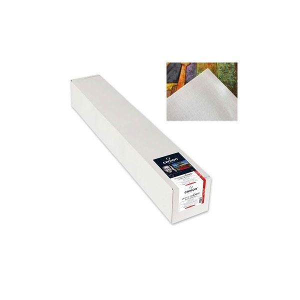 Canson Rolo de Papel Algodão 0.610x12.2m Infinity Canvas WR Lustre 385g